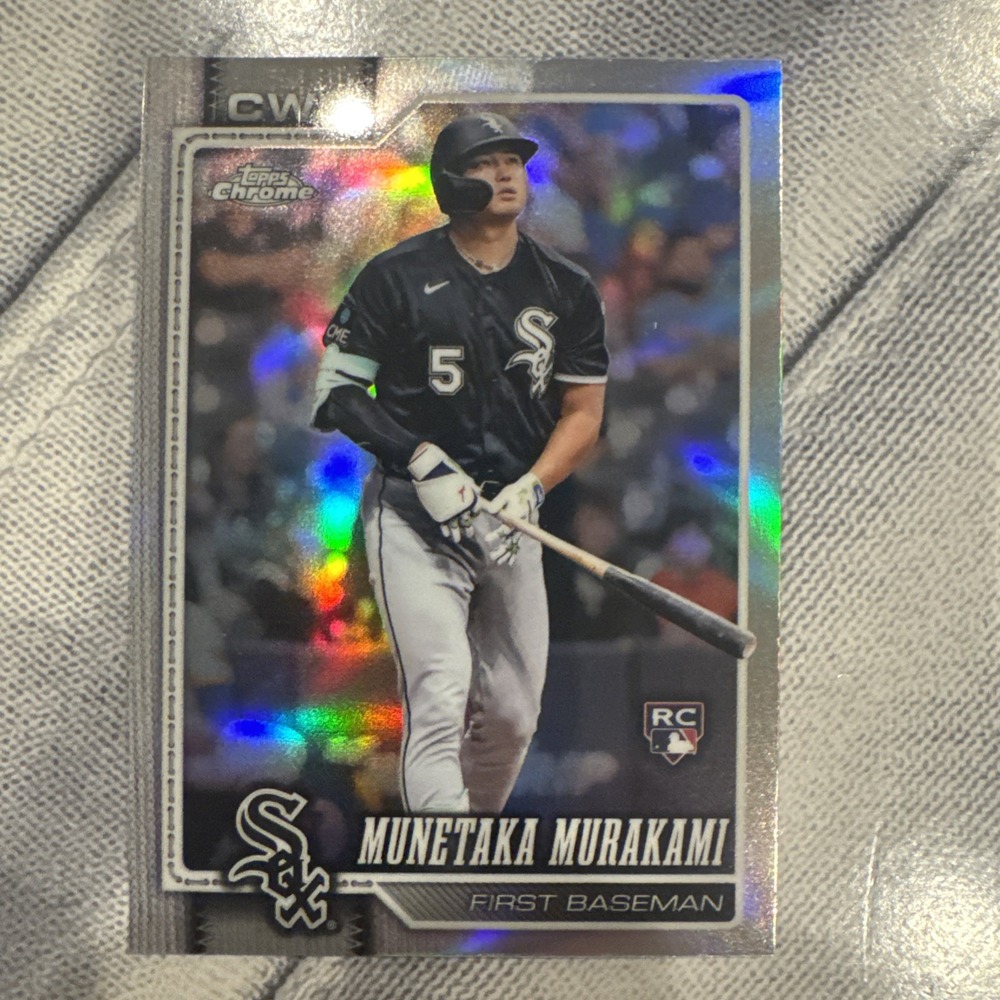 Topps Chrome Munetaka Murakami RC Refractor #274 White Sox Baseball 2026
